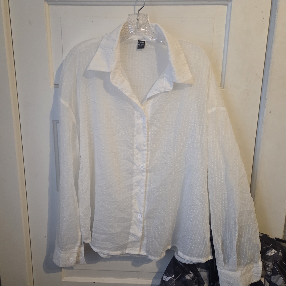 SHEIN Classic White Shirt